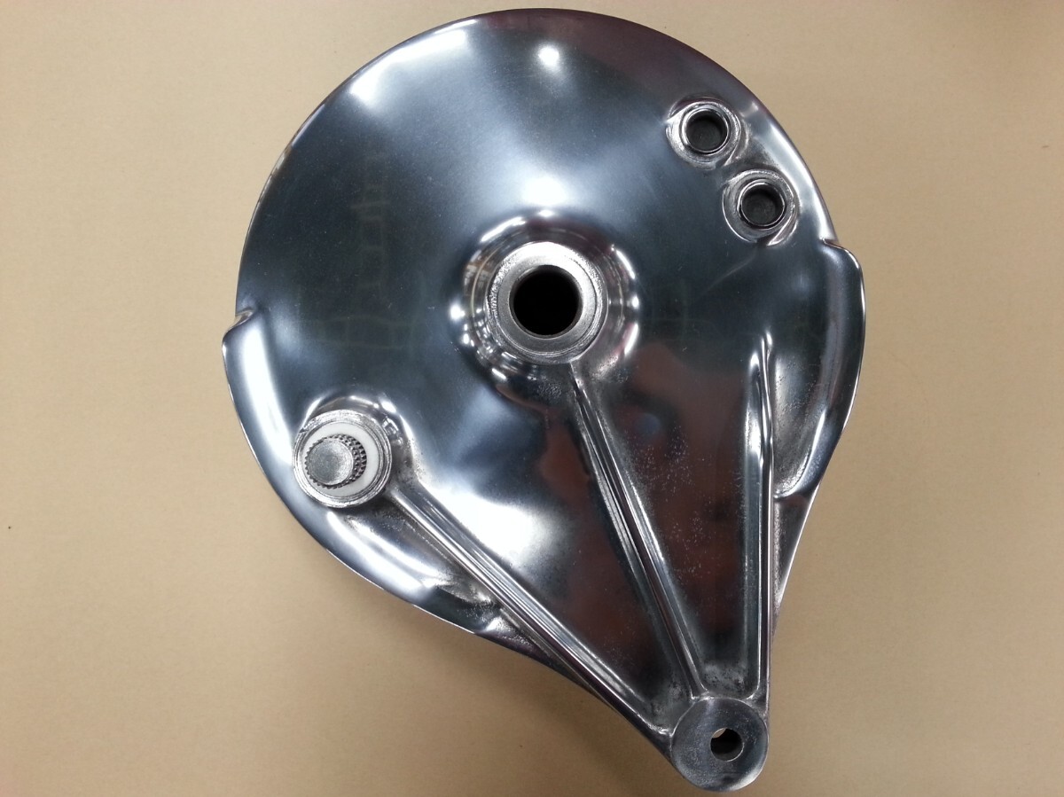 Z1 Z2 SS 初期型 純正 ブレーキパネル 当時物 バフ掛け済み 程度良好_画像1