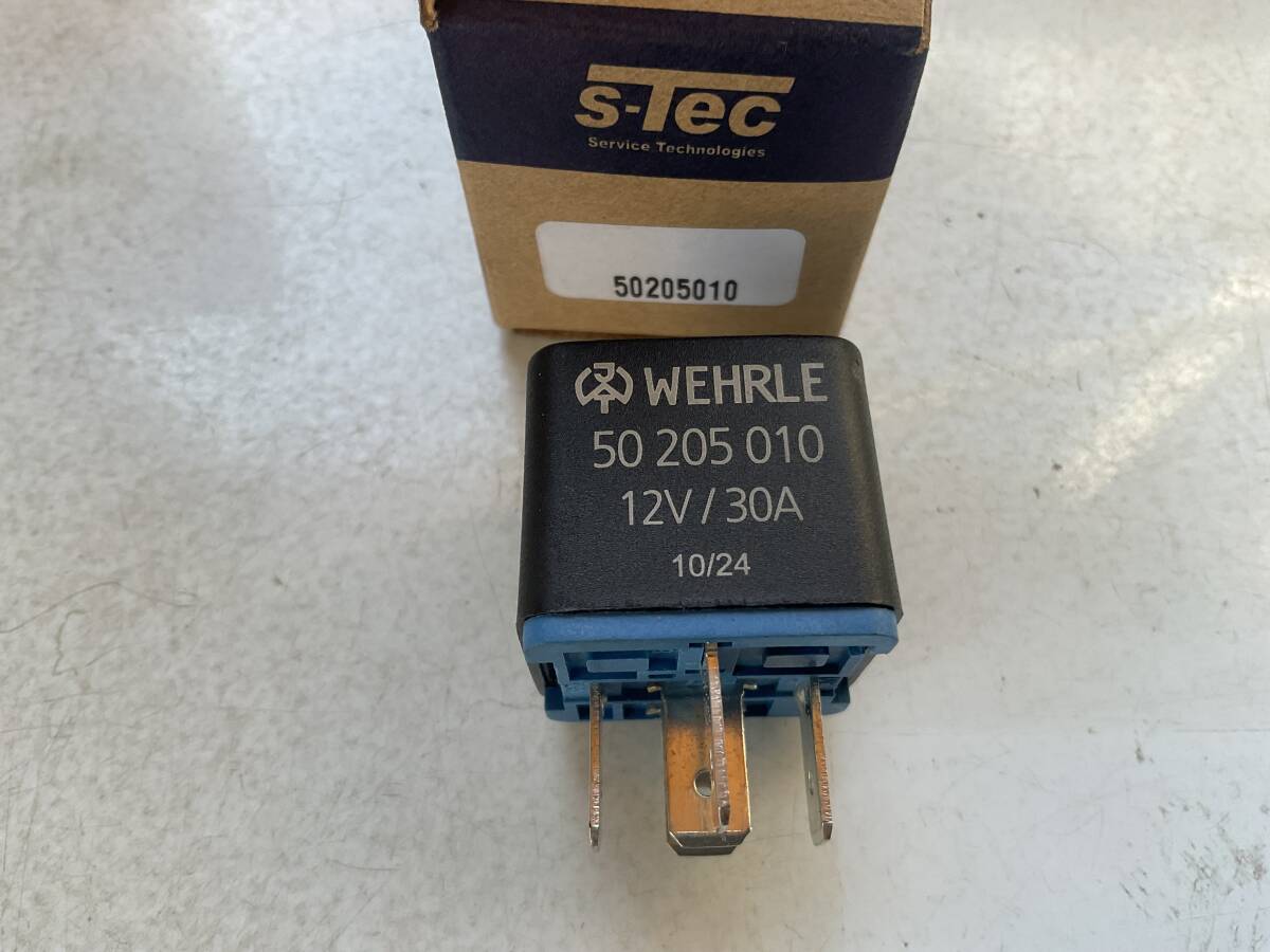 未使用　BMW ミニ　R52 DME（燃料ポンプ）/ラジエーターファン他マルチリレー　WEHRLE製　5極/30Aリレー　_画像2