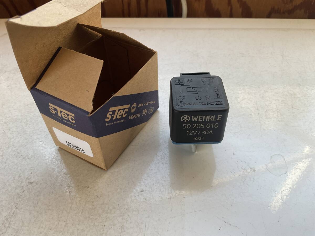 未使用　BMW ミニ　R52 DME（燃料ポンプ）/ラジエーターファン他マルチリレー　WEHRLE製　5極/30Aリレー　_画像1