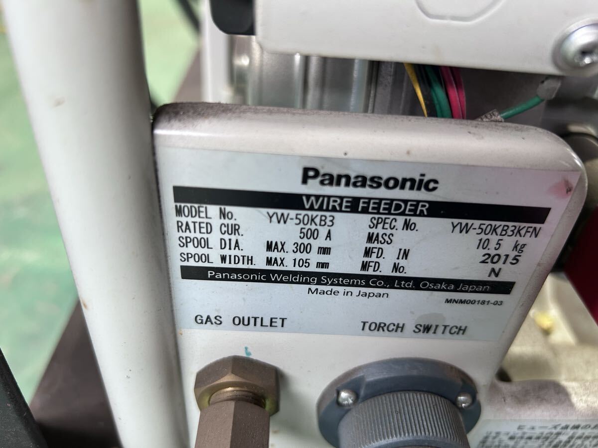 Panasonic 半自動溶接機 YD-500RX1 厚物用　500A 超美品です。_画像9