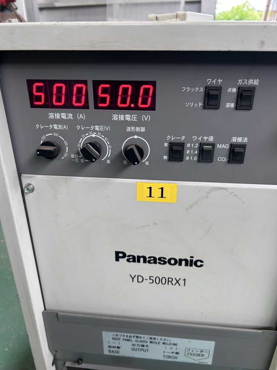 Panasonic 半自動溶接機 YD-500RX1 厚物用　500A 超美品です。_画像2