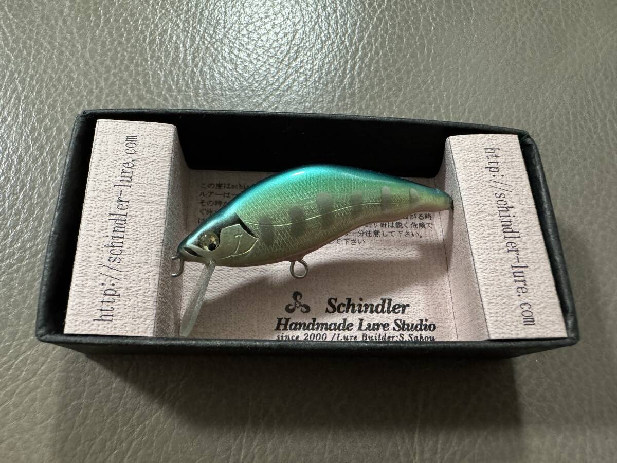新品　ハンドメイドルアー　シンドラー4個セット　重技 OMOWAZA 牛若　USHIWAKA 弁慶　BENKEI Schindler 渓流_画像2