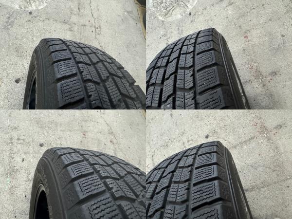 ★即決 バリ山 美品 スタッドレスタイヤホイールセット 215/65r16 2022年製 グッドイヤー アイスナビ7 カローラクロス MIDホイール_画像7