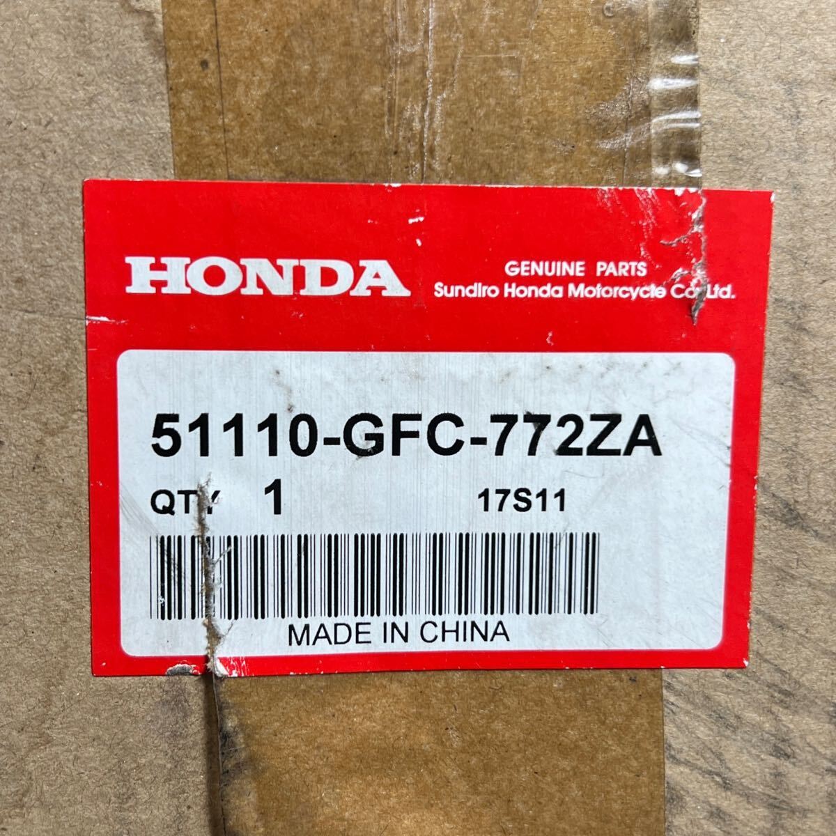 ★未使用 トゥデイ (AF61/AF67)　純正　フロントフォークASSY　51100-GFC-772ZA_画像9