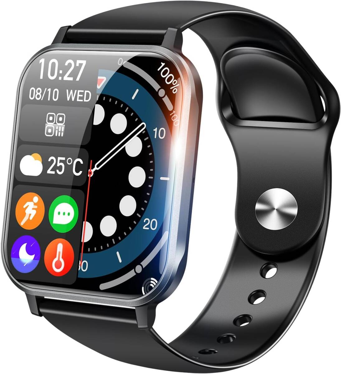  замечательный . заметный смарт-часы iPhone соответствует Android соответствует [2025 год новый модель * супер тонкий * супер-легкий ] 1.9 дюймовый HD большой экран 