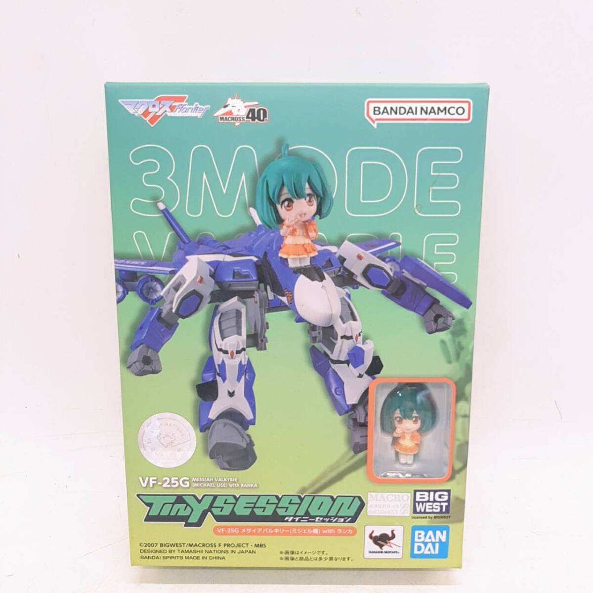 r205[1 иен ~] Bandai TINY SESSION Macross фигурка суммировать VF-25G VF-31J VF-19 аниме 1 пункт вскрыть завершено др. нераспечатанный 