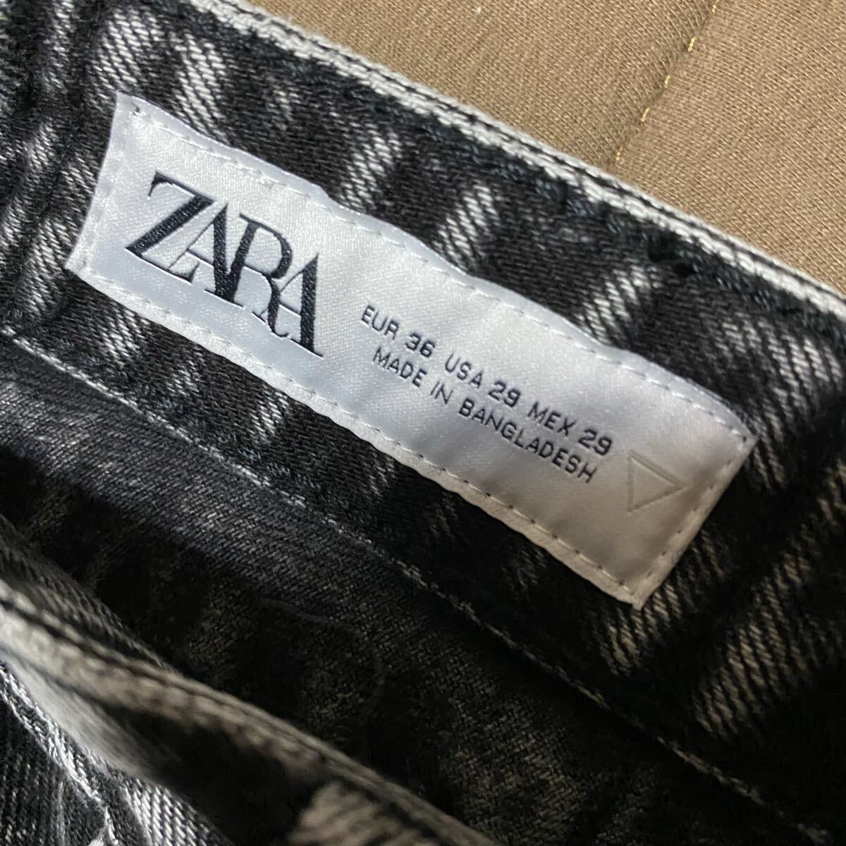【美品】ZARA バギーワイドデニム メンズ_画像6