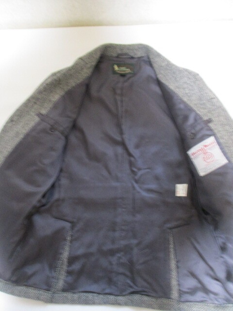 レア BERT PULITZER バートピューリッツアー ハリスツイード ノーフォークジャケット  ヘリンボーン_画像5