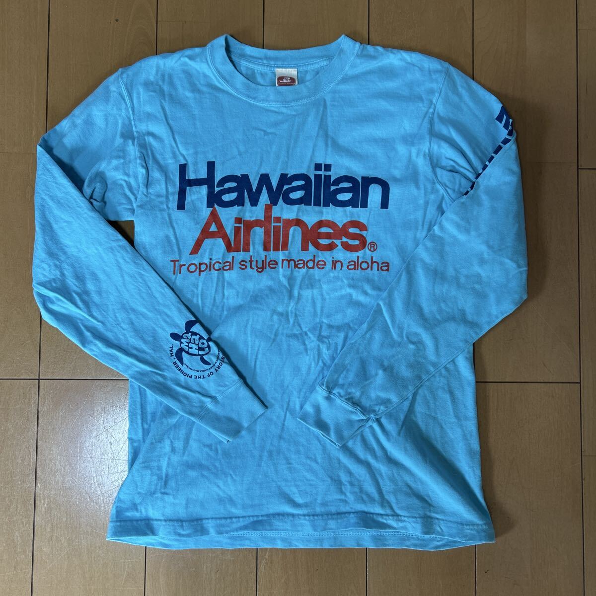 長袖Tシャツ ロンT M HAWAII ハワイアン航空_画像1