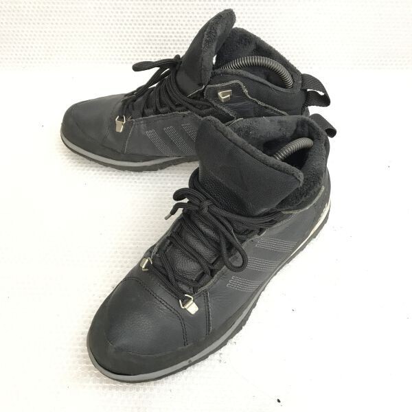 adidas/ Adidas *ZAPPAN WINTER MID/ кожа / - ikatto спортивные туфли [25.5/black/ чёрный ] натуральная кожа / The  хлеб winter /Shoes/trainers*TD-079