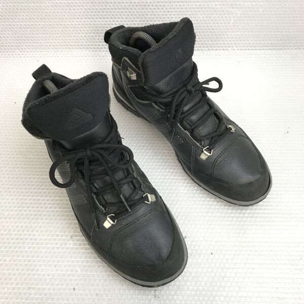 adidas/ Adidas *ZAPPAN WINTER MID/ кожа / - ikatto спортивные туфли [25.5/black/ чёрный ] натуральная кожа / The  хлеб winter /Shoes/trainers*TD-079