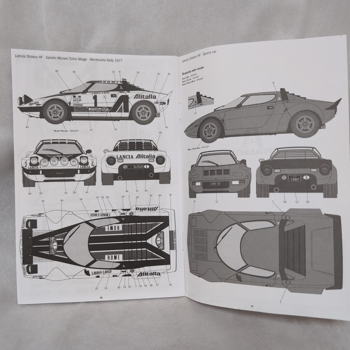 ITALERI イタレリ 1/24 ランチァ ストラトス_画像6