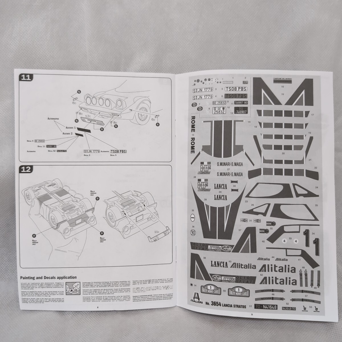 ITALERI イタレリ 1/24 ランチァ ストラトス_画像7
