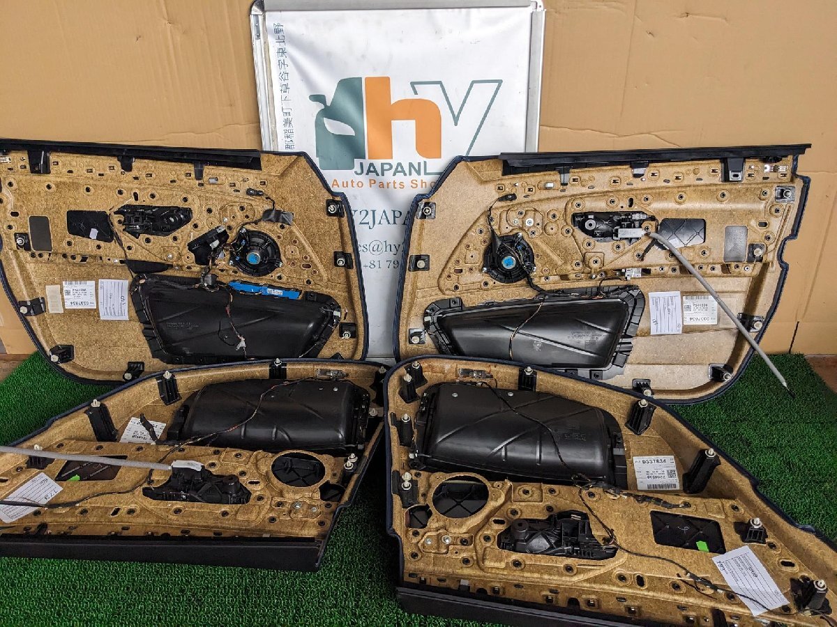 BMW　ドアトリム　左右　523d ツーリング　LDA-MX20　MX20　F11 LCI　2013　F11　#hyj　NSP272895_画像8