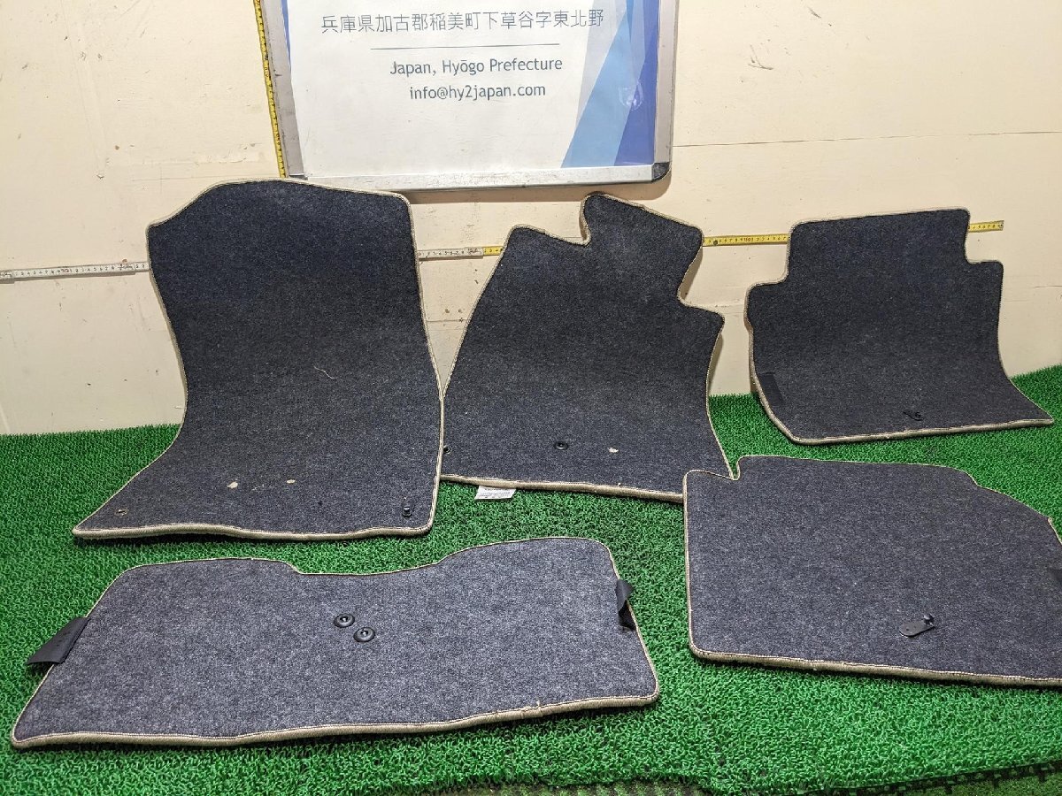 トヨタ フロアマット クラウン DBA-GRS202 GRS202 2008 ローヤルサルーン #hyj NSP275551_画像4
