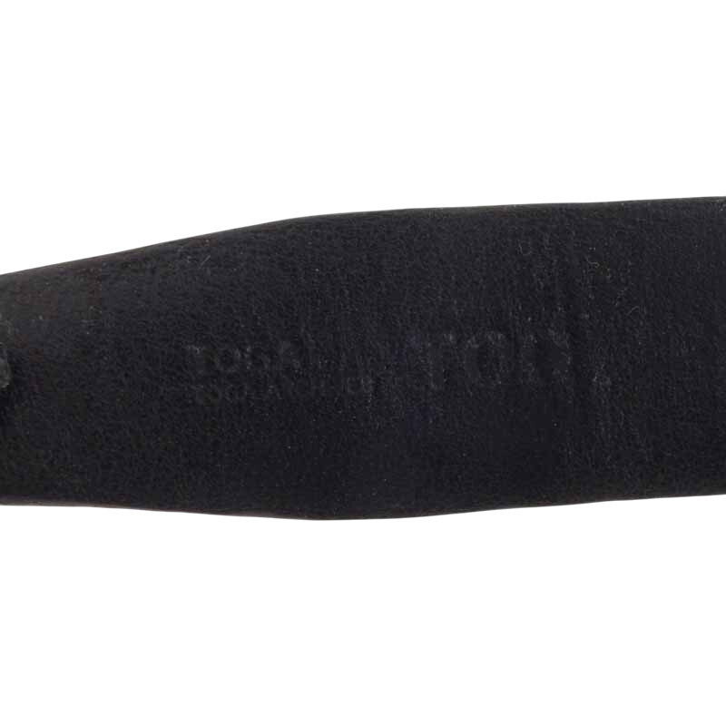 TOGA ARCHIVES TOO Double leather bangle ダブル レザー ブレスレット ブラック/シルバー サイズ ユニセックス標記なし_画像3