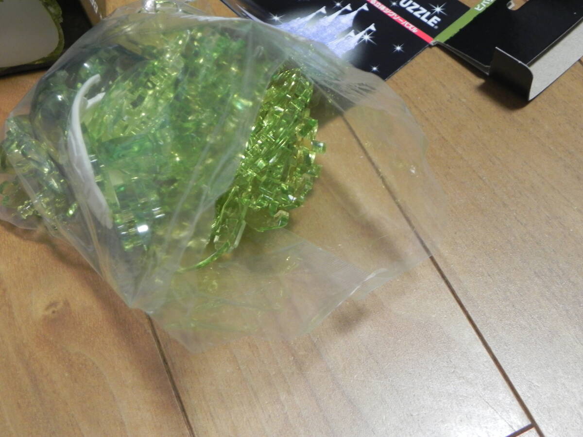  クリスタルパズル　４２ピース　となりのトトロ　totoro green　ビバリー_画像4