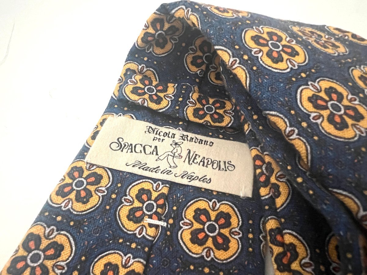 【美品】SPACCA NEAPOLIS スパッカネアポリス ネクタイ_画像3