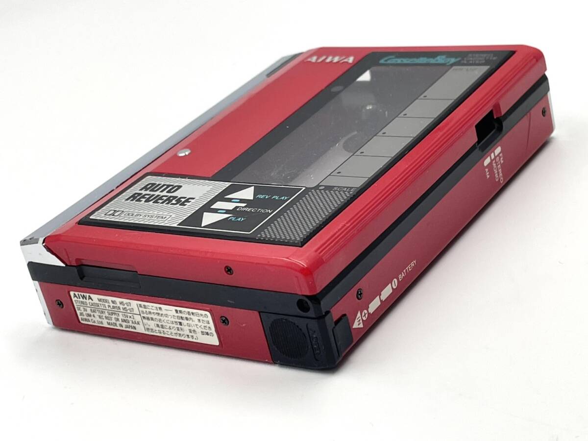 ジャンク AIWA HS-U7 CassetteBoy ポータブルラジオカセットプレーヤー
