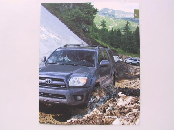 トヨタ４ランナー（ハイラックスサーフ）2003-2008年USAカタログ_画像2