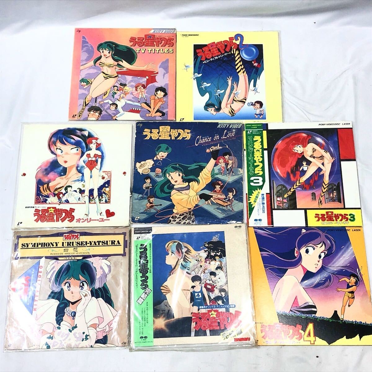 うる星やつら　めぞん一刻　みゆき　TVシリーズ完全収録版/タッチ　他 LD レーザーディスク アニメ 高橋留美子　R野0920