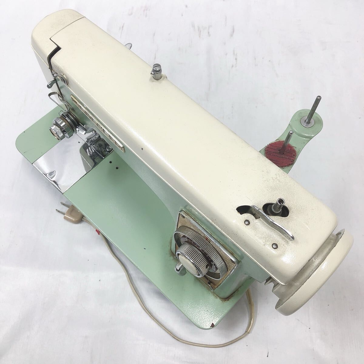 *1-0923 BROTHER Brother швейная машина рукоделие античный зеленый 