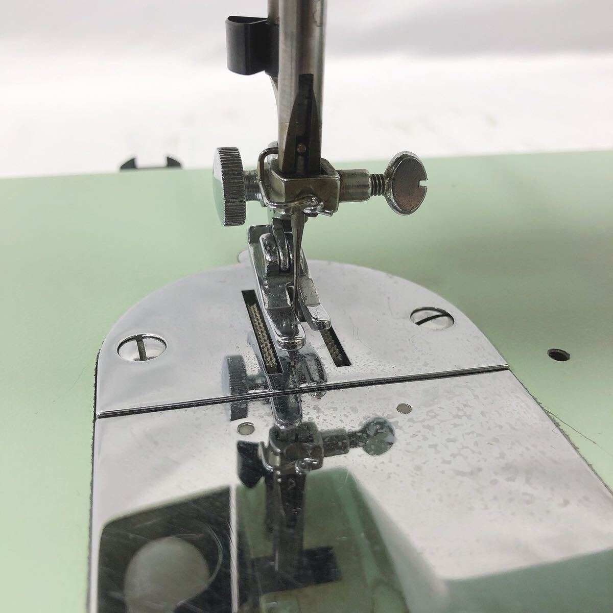 *1-0923 BROTHER Brother швейная машина рукоделие античный зеленый 