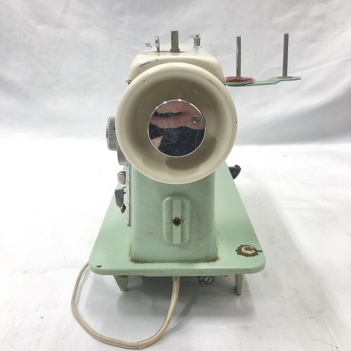 *1-0923 BROTHER Brother швейная машина рукоделие античный зеленый 