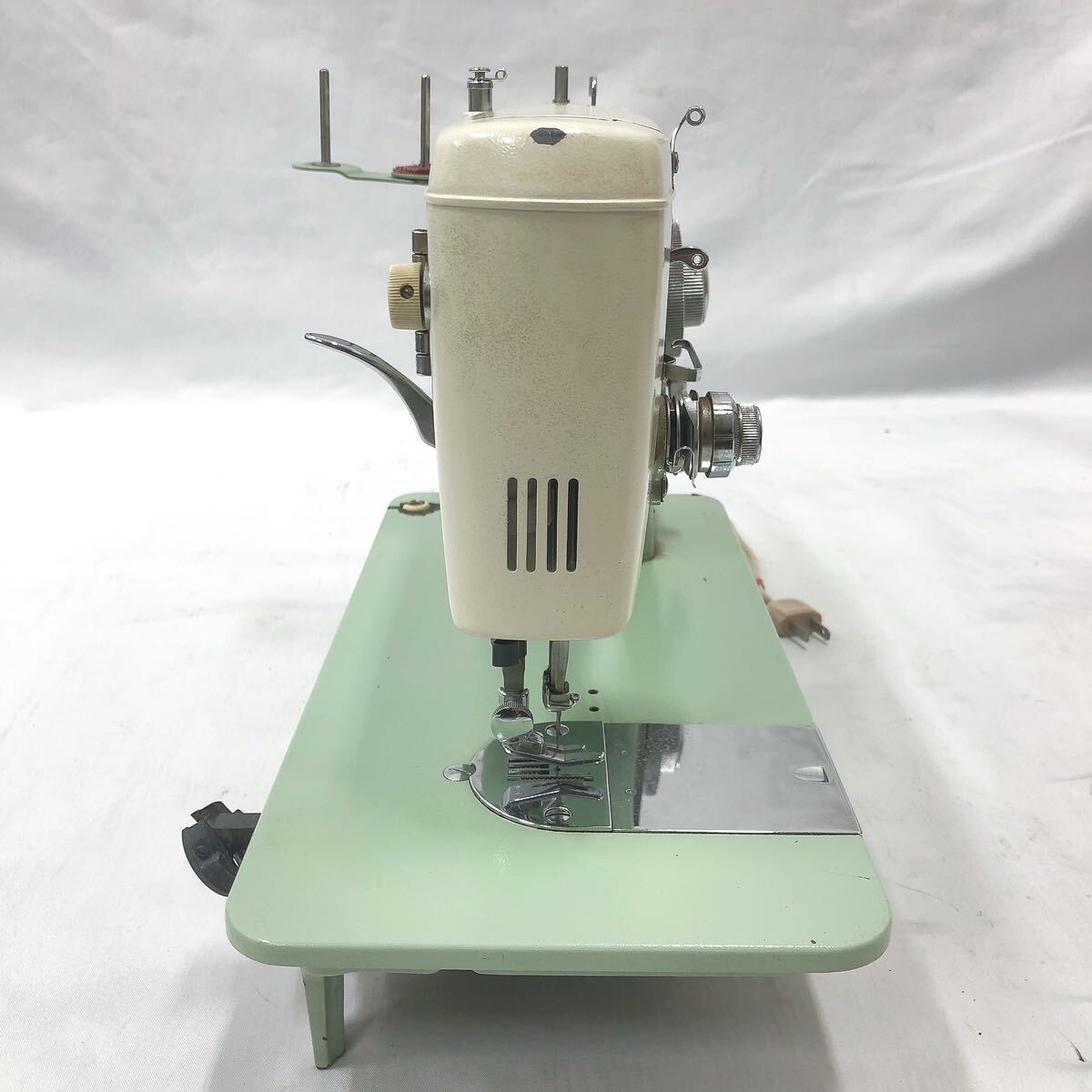 *1-0923 BROTHER Brother швейная машина рукоделие античный зеленый 