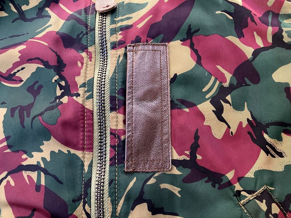 ◇STUSSY　ステューシー　MA-1　ジャケット　迷彩柄　Sサイズ◇検索　ブルゾン ジャンパー 古著