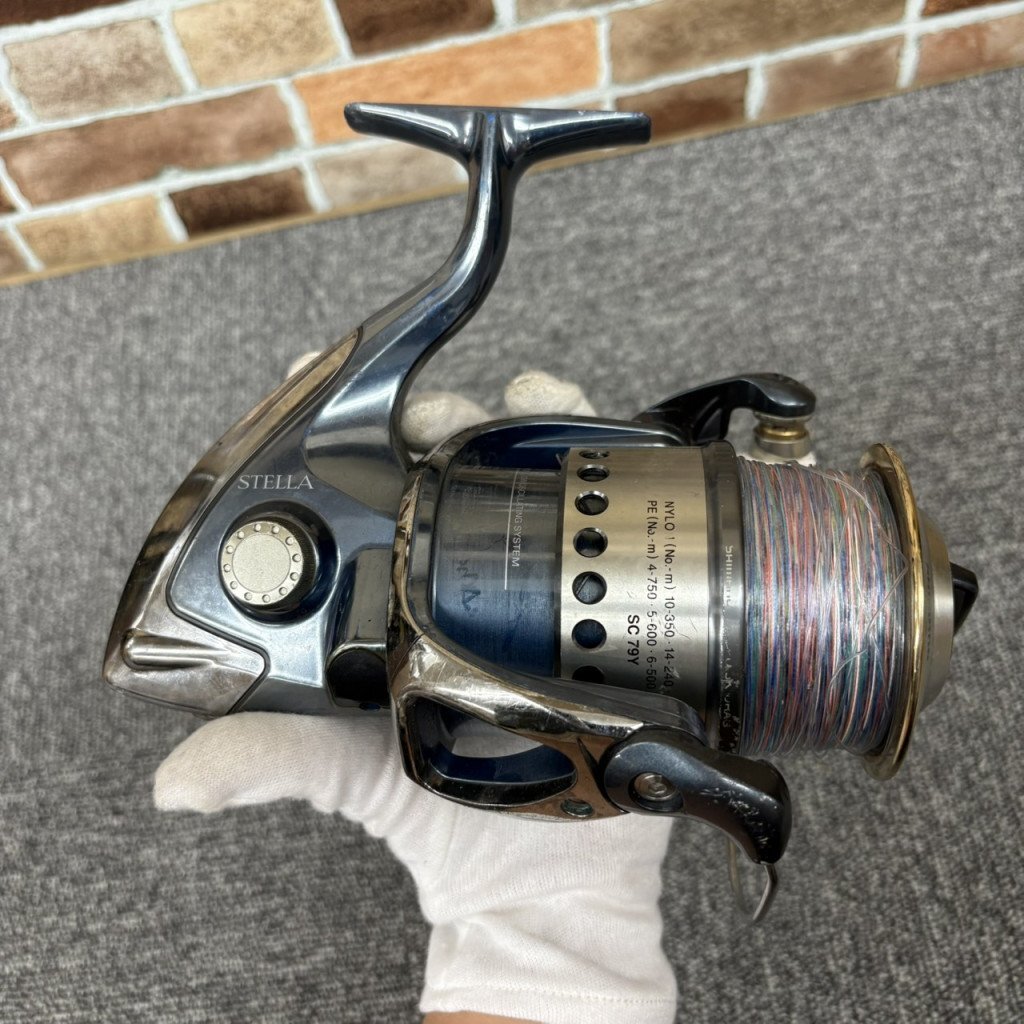 ●SHIMANO シマノ STELLA ステラ 本体→10000HG スプール→SW20000PG リール HS200498_画像4