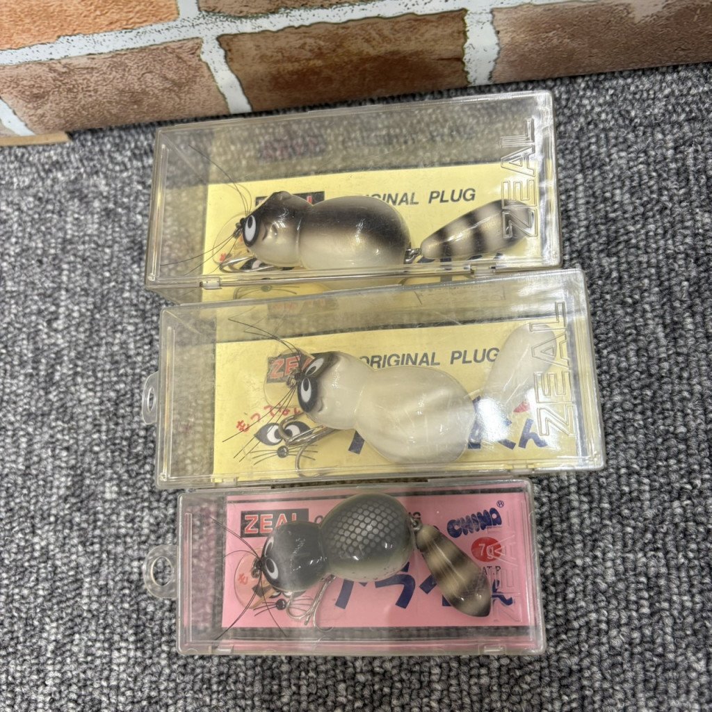 ●未使用●ZEAL ズイール もってないの? アライくん 12g / ちまちまアライくん 7g 3点まとめ売り HS210283_画像1