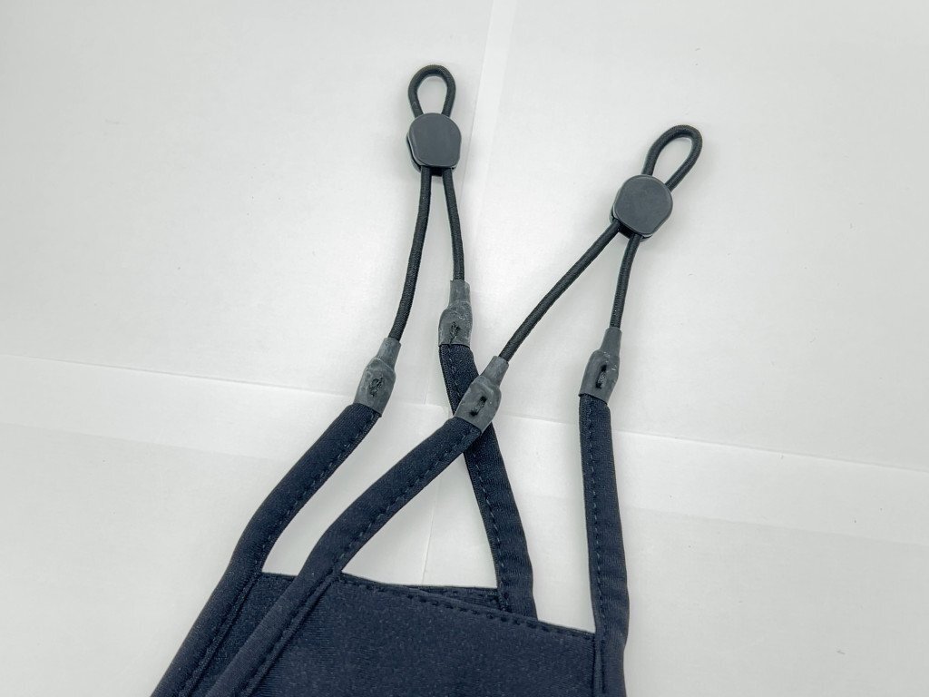 ◇ BALENCIAGA マスク バレンシアガ 布マスク mask 未使用 箱付き 現状品 ブラック 黒 KW205557_画像6