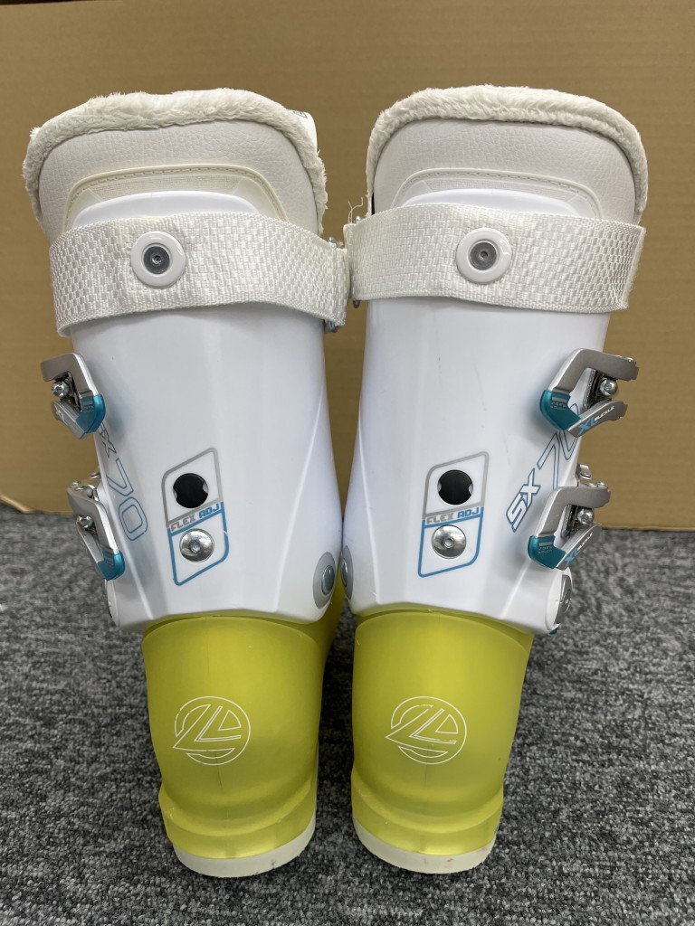 ◆LANGE スキーブーツ 25.5cm ソール長:296mm ヘルメット SWANS 54-58cm 現状品 OG209955_画像6