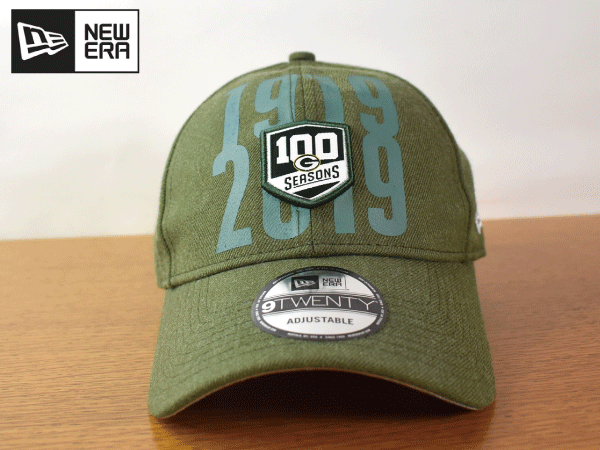 A839《未使用品》NEW ERA ニューエラ 9 TWENTY【フリーサイズ】NFL GREEN BAY PACKERS パッカーズ 帽子 キャップ USモデルの画像2