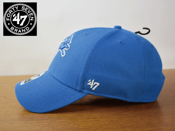 C50《未使用品》47 BRAND 47ブランド【フリーサイズ】NFL DETROIT LIONS ライオンズ 野球帽 帽子 キャップ USモデル
