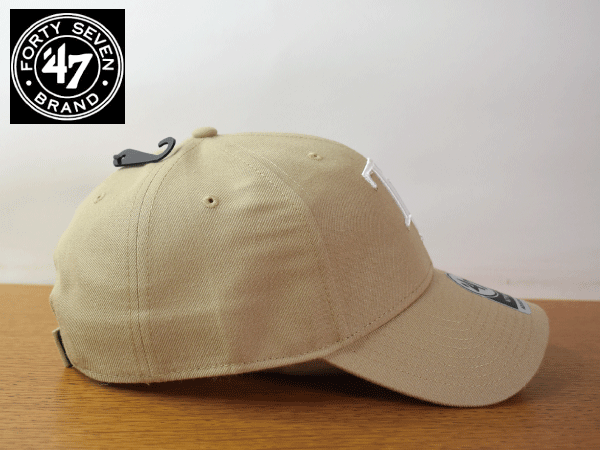 A32《未使用品》47 BRAND 47ブランド【フリーサイズ】MLB TAMPA BAY RAYS レイズ 野球帽 帽子 キャップ USモデルの画像4