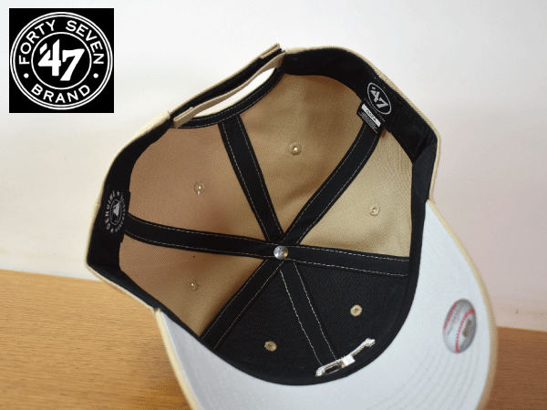 A32《未使用品》47 BRAND 47ブランド【フリーサイズ】MLB TAMPA BAY RAYS レイズ 野球帽 帽子 キャップ USモデルの画像6