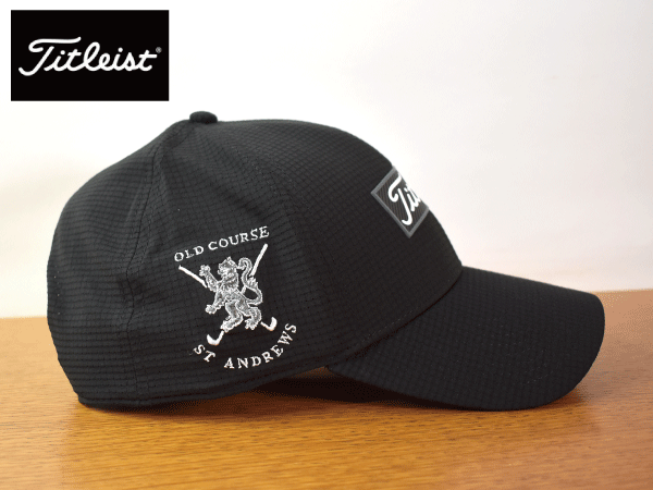C29《未使用品》TITLEIST タイトリスト【フリーサイズ】OLD COURSE ST ANDREWS ゴルフ スポーツ 帽子 キャップ USモデルの画像3