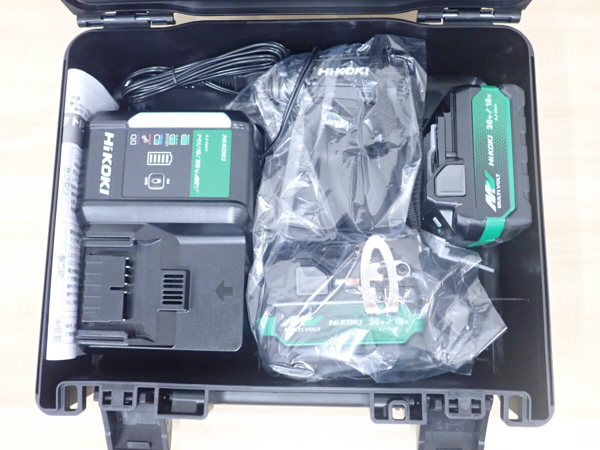 未使用 Hikoki WH18DC 2XPBZ ストロングブラック 18V インパクトドライバー 激安1円スタート_画像1