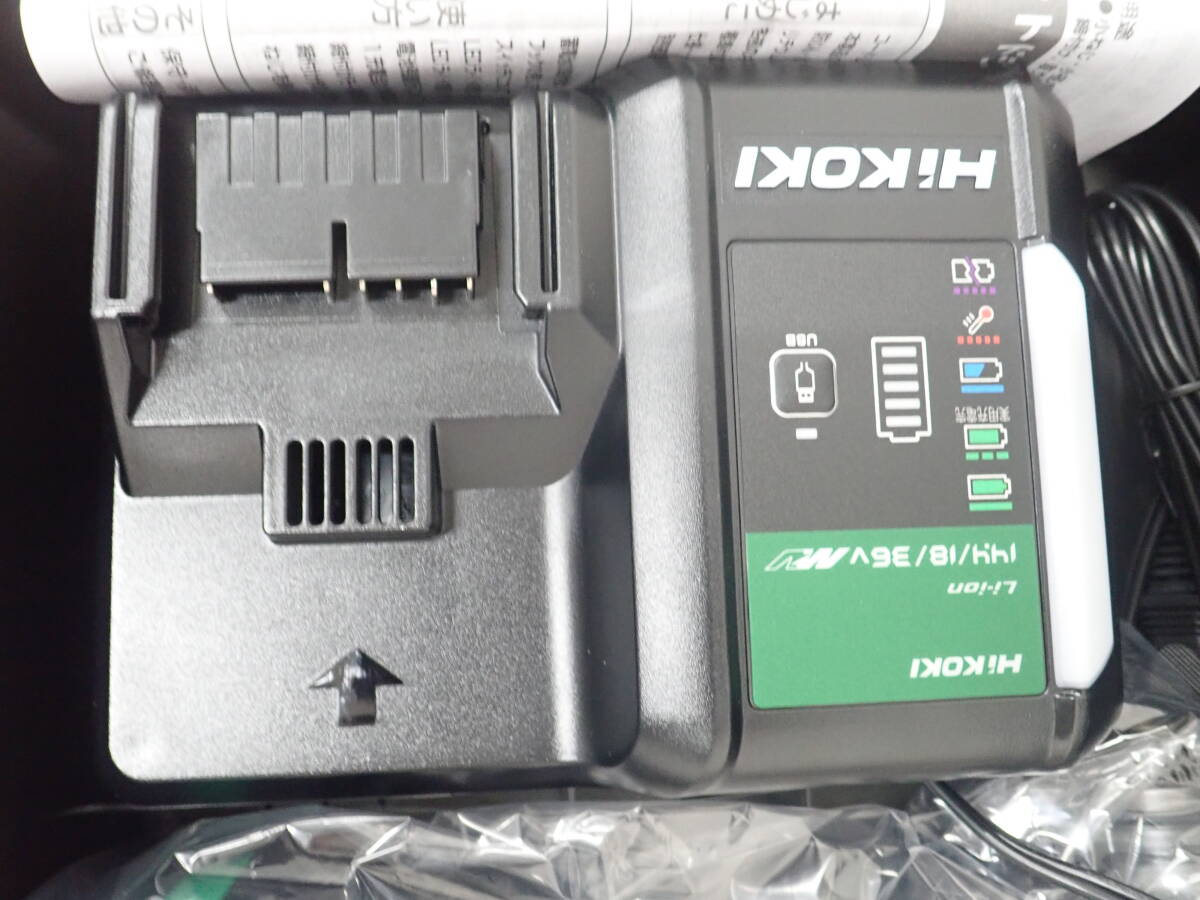 未使用 Hikoki WH18DC 2XPBZ ストロングブラック 18V インパクトドライバー 激安1円スタート_画像7