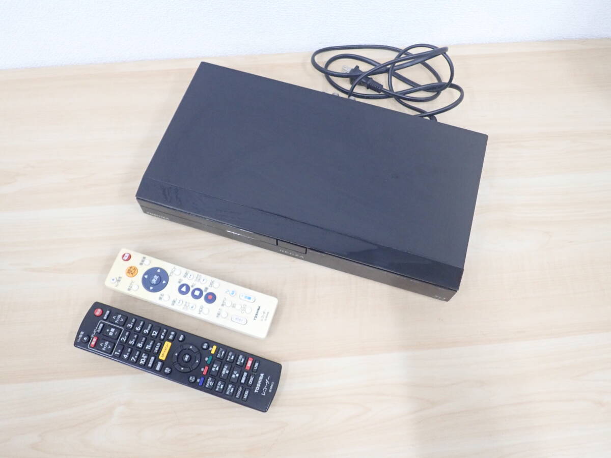 東芝 REGZA DBR-C100 ブルーレイレコーダー 2011年 通電のみ確認 現状品 激安1円スタート_画像1