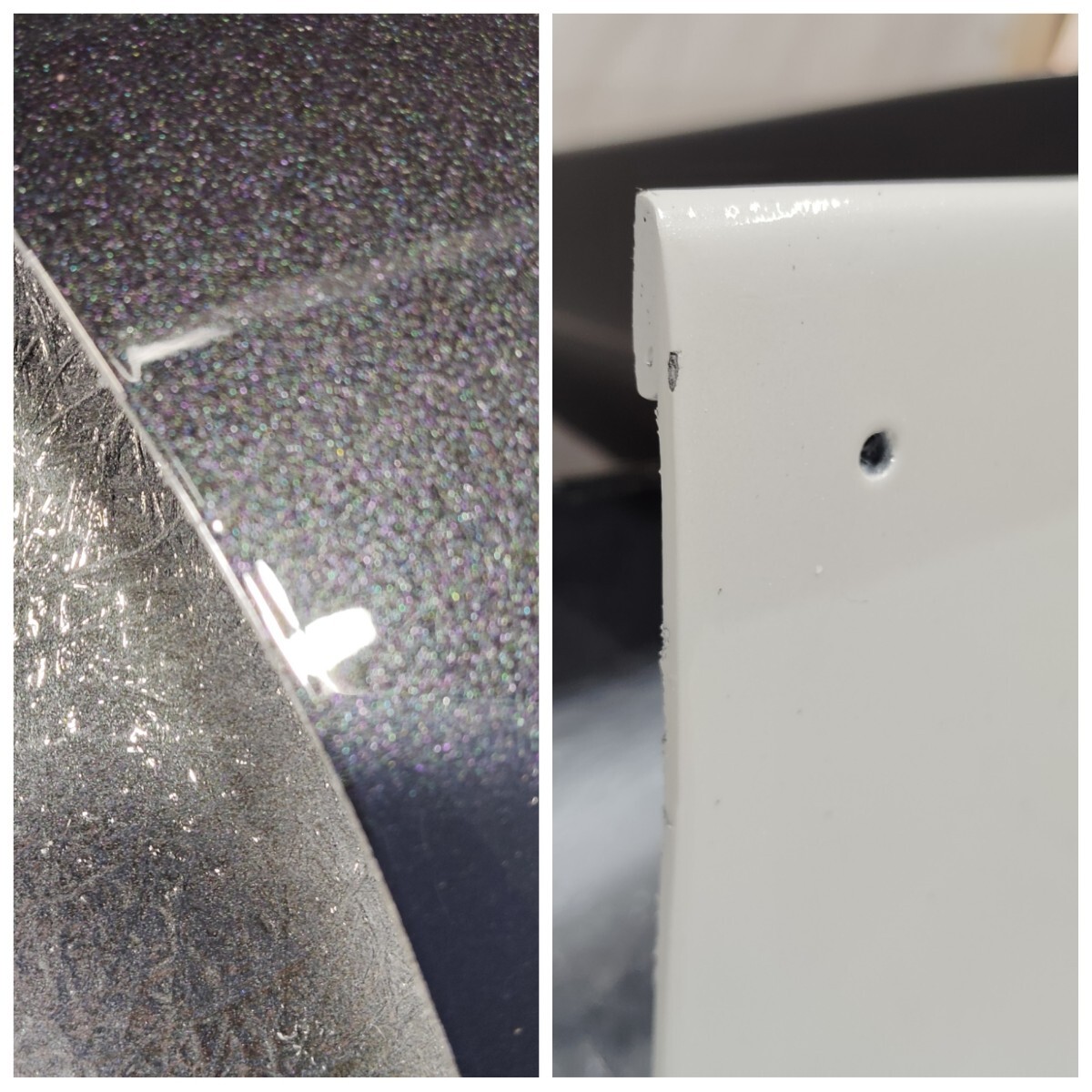 ■良品 送料込■即決 CRS ESSEX スティングレイパネル ハイエース 200系 ワイド 4型/5型/6型/7型/8型 ホワイトパール 070 ブラック 161_画像8