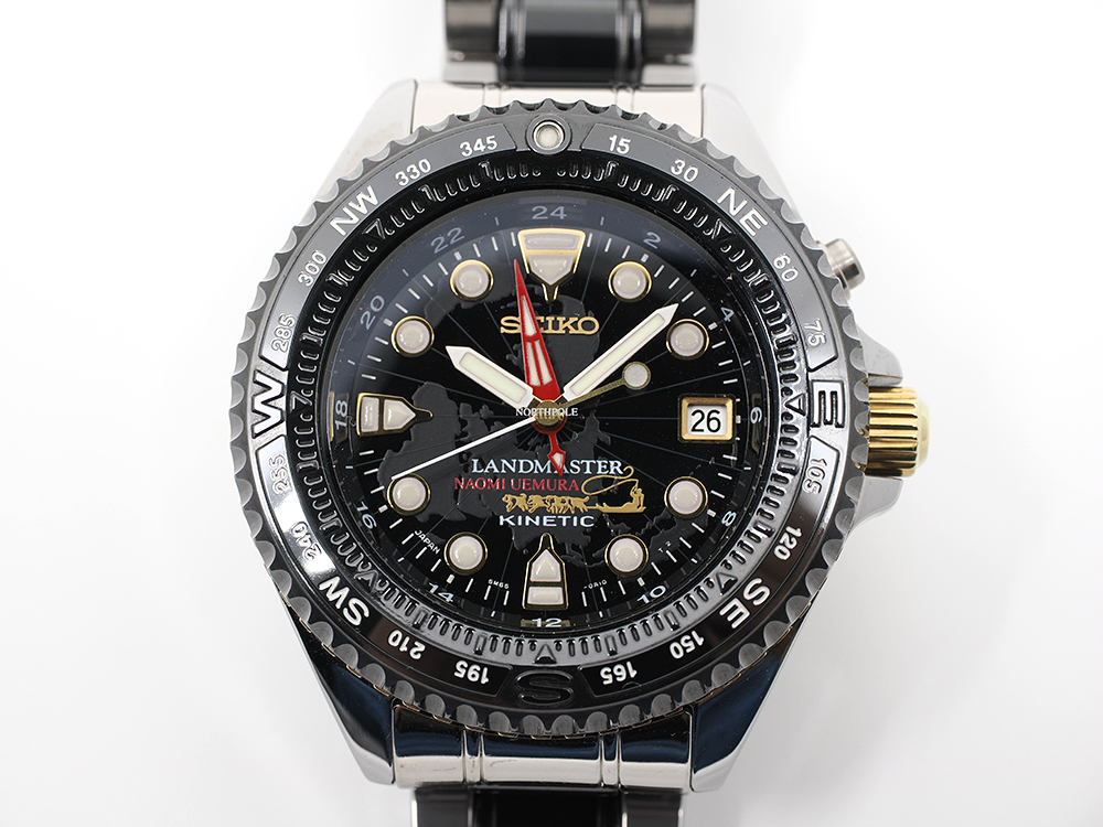 SEIKO セイコー ランドマスター SBDW002 植村直己モデル キネティック【中古・稼働品】オマケ付_画像1
