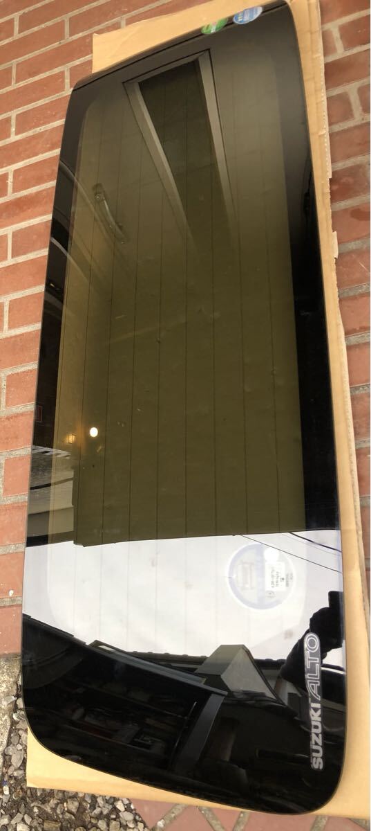 ラパン ショコラ DBA-HE22S リア ゲート パネル バックドア ガラス 純正ガラス ドア スズキ アルト_画像9