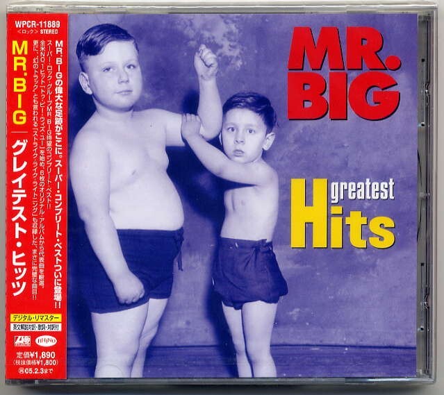 *MR.BIG [ серый тест *hitsuGreatest Hits] новый товар нераспечатанный 