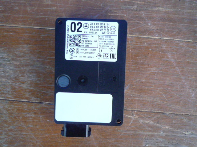 事BJ712　ベンツ　W205　Cクラス　レーダーセンサー　A0009058104_画像1