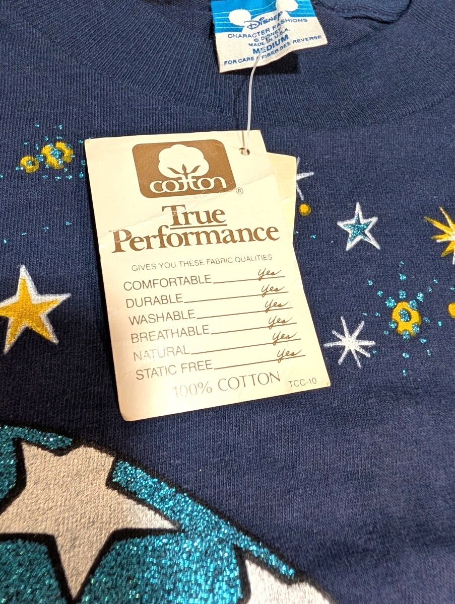 【新品・タグ付き】80s ファンタジア Tシャツ　デッドストック Disney ディズニー_画像8