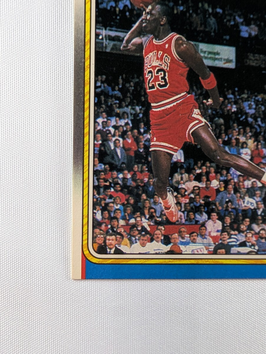 1988 Fleer All-Star #120 マイケル・ジョーダン NBA カード (Michael Jordan / Chicago Bulls / 当時物)_画像3