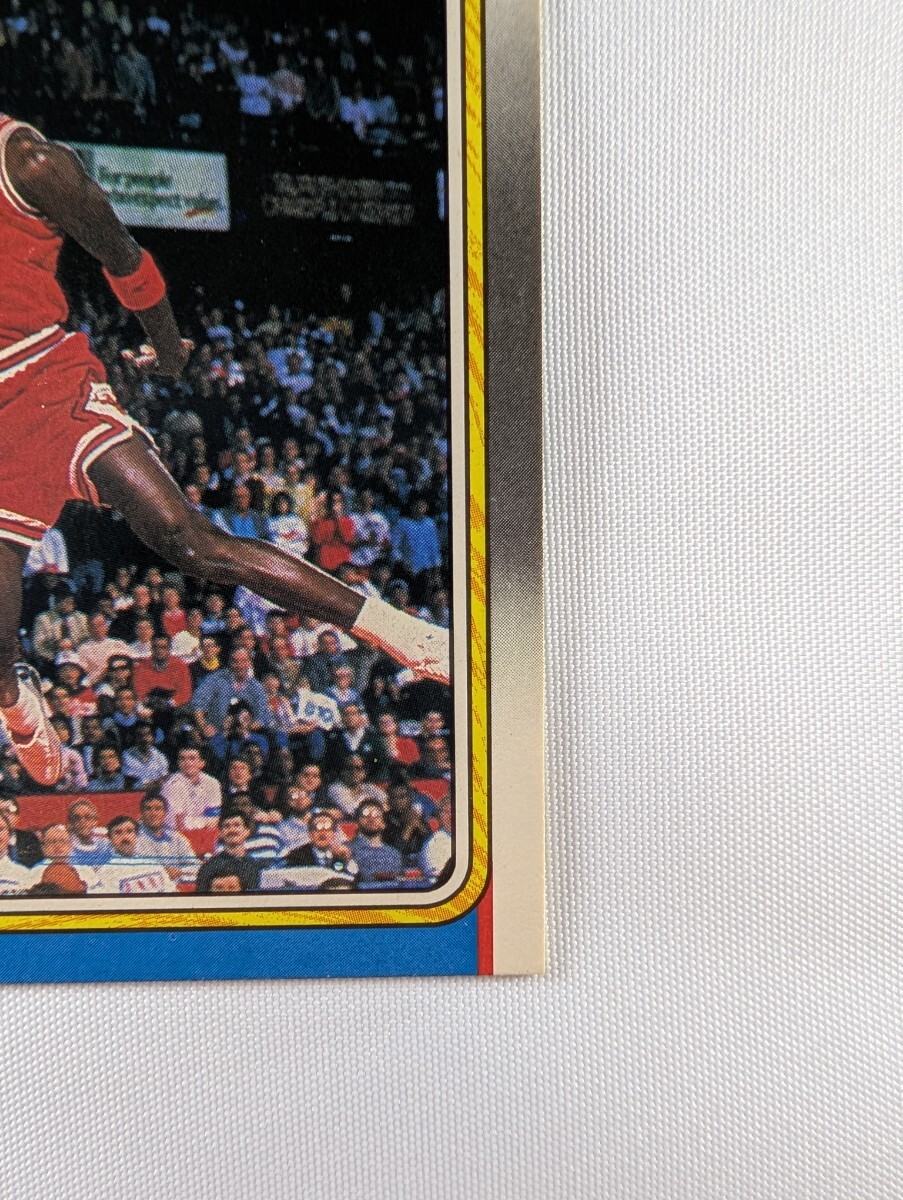 1988 Fleer All-Star #120 マイケル・ジョーダン NBA カード (Michael Jordan / Chicago Bulls / 当時物)_画像4